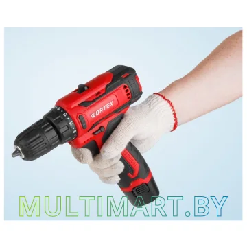 Дрель-шуруповерт Wortex BD 1220 Li 1329356 (с 2-мя АКБ, кейс) картинка 11